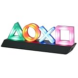 Paladone Playstation Icons Light mit 3 Lichtmodi - Musikreaktive...