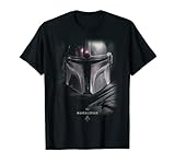 Star Wars The Mandalorian Big Face Poster T-Shirt