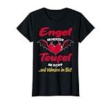 Damen Engel Im Herzen Teufel Im Kopf Und Wahnsinn Im Blut Kostüm...