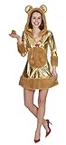 Andrea Moden - Kostüm Goldbärchen, Kleid mit Kapuze,...