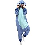 Regenboghorn Kostüm Stitch Onesie Jumpsuit Tier Relax Kostuem Damen...