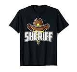 Sheriff Kostüm I Cowboy Und Indianer I Western I Sheriff T-Shirt