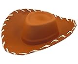 Henbrandt Erwachsene EVA Braun Cowboy Hut Toy Story Kostüm Kostüm...