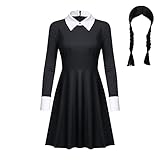 huayuwy Film Mittwoch Addams Kleid Gothic Manor Tochter Schwarz...