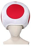 Oakamy Toad Hut Rot 1Pc Mehrfarbig Cosplay Toad Pilzhut Kappe...