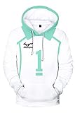 beckyring Haikyuu Cosplay Kostüm Oikawa Tooru Hoodie Aoba Johsai High...