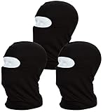 Qiafeiya Sturmhauben 3 Stücke UV-Schutz Balaclavas für Herren/...