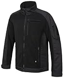 Brandit Fleecejacket Ripstop black Gr. 5XL