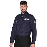 Boland - Polizei-Shirt, verschiedene Größen für Herren, Police,...