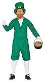 Generique - Grünes Leprechaun Kostüm für Herren St. Patricks Day M...