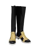 LINGCOS JoJos Bizarre Adventure Guido Mista Cosplay Boots Black Shoes...