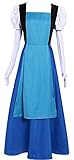 Steven Universe Cosplay Kostüm Kleid Damen Saphirblau Prinzessin...