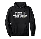 Star Wars The Mandalorian Mando & the Child This Is The Way Pullover...