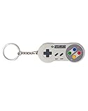 Nintendo Super Controller Gummi 3D Schlüsselanhänger Grau 16cm