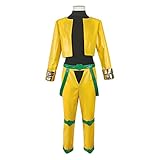 EDMKO Anime JoJo's Bizarre Adventure Cosplay Kostüm Dio Brando Gelbe...