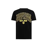 Borussia Dortmund Unisex Kinder Bvb T-shirt T Shirt, Schwarz, 140 EU
