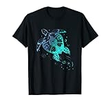 Schildkröte Mandala Ozeanologen Taucher Tattoo Geschenk T-Shirt