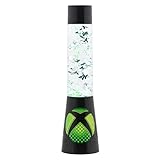 Paladone Xbox Glitter Lavalampe, Flow Lamp Mood Lighting, Mehrfarbig,...