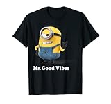 Despicable Me Minions Mr. Good Vibes Portrait T-Shirt