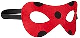 Balinco Marienkäfer Maske rot mit schwarzen Punkten | Ladybug Mask |...