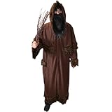 Kostüm Knecht Ruprecht Einheitsgröße Mantel braun Krampus...