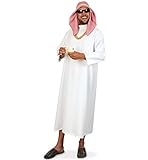 KarnevalsTeufel Scheich Kostüm Araber Beduine Wüste Gewand...