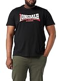 Lonsdale Herren Langarmshirt T-shirt Trägerhemd Two Tone schwarz...