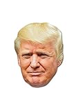STAR CUTOUTS SM251 Spaß-Maske Donald Trump, Karton Tolles...