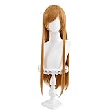 HAPIWIY Anime Perücke Sword Art Online Cosplay Asuna Yuuki...