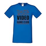 Gamer Men T-Shirt Video Game Club Gaming Nerd Arcade Video Game PC...