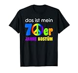 Das Ist Mein 70er Jahre Kostüm Fasching Karneval T-Shirt