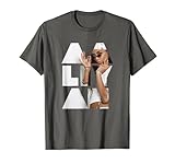 Aaliyah Foto gefüllte Briefe T-Shirt