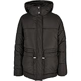 Urban Classics Damen Ladies Waisted Puffer Jacket Jacke, Schwarz, XXL...