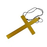 Happyyami 5Pcs Goldene Kreuz Halsketten Priest Nonne Kruzifix...