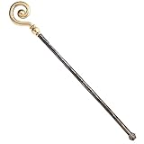 Widmann 66832 - Hirtenstab, Bischofsstab, ca. 147 cm, Nikolaus,...