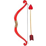 Goldschmidt Amor Pfeil & Bogen Set | Herz-Pfeil Fasching Karneval...