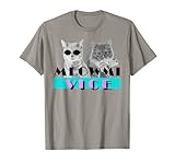 Kätzchen meowmi Schraubstock 80s Miami Funny T...