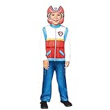amscan Ryder Paw Patrol 9909119 Kostüm für Jungen, 3–4 Jahre, Rot,...