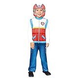 amscan Ryder Paw Patrol 9909119 Kostüm für Jungen, 3–4 Jahre, Rot,...