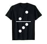 Lustiges Domino Stein 2 3 Gruppen Kostüm Karneval Fasching T-Shirt