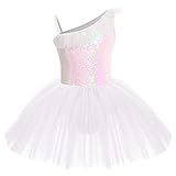 Kinder Ballettkleidung Mädchen Tütü Ballettkleid Pailletten...
