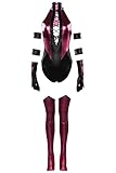 Taeyue Mileena Cosplay Kostüm Sexy Overall Outfits Erwachsene Frauen...