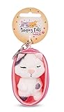 NICI 48839 Schlüsselanhänger Sleeping Pets Katze gefleckt 8cm