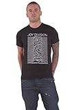 Joy Division Herren Unknown Pleasures T-Shirt Schwarz