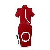 AODTT Haruno Sakura Cosplay Kostüm Cheongsam Rock Anzug aus...