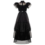 Wednesday Adams Kostüme für Kinder,Wednesday Adams Familienkostüme...