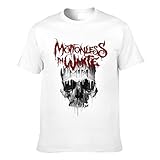 Herren T-Shirt Motionless in White White L Logo Tee Kurzarm Mode...