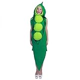 Lustiges Partykostüm, süßes Cartoon-Erbsen-Cosplay-Kostüm,...