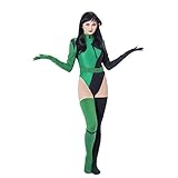 SFWXCOS Kim Possible Mercenary Cosplay Uniform Shego Cosplay Kostüm...