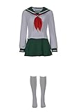 Bilicos Anime Kagome Higurashi Schuluniformrock Skirt Outfit Halloween...